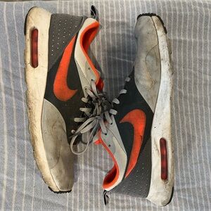 Trashed Nike sneakers